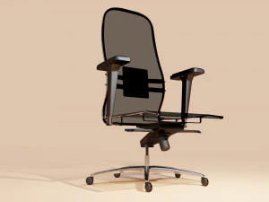 办公电脑椅 3D 模型