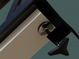 lowpoly monitor arm 3D Model