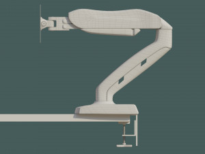 lowpoly monitor arm 3D Model