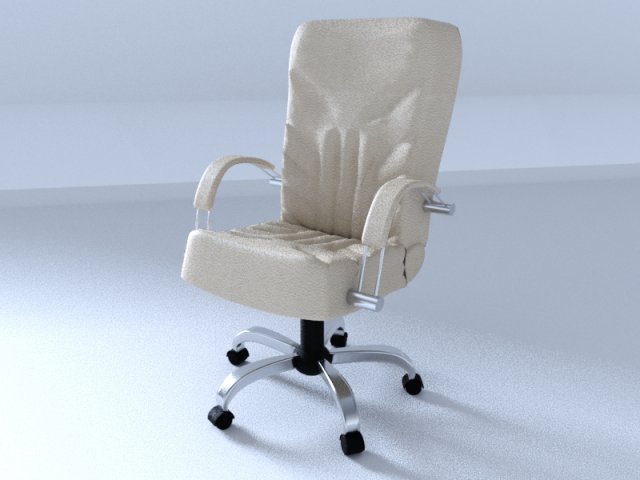office chair 3D 모델 .c4d .max .obj .3ds .fbx .stl .blend