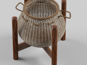 wickerbasket 3D Модель