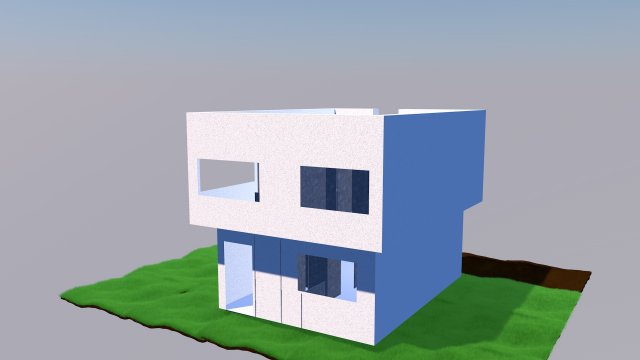 home 3D 모델 .c4d .max .obj .3ds .fbx .stl .blend 