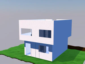 rumah Model 3D