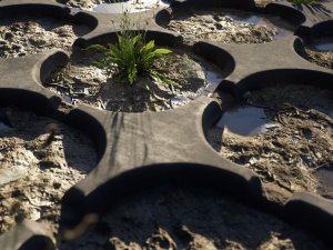 after rain mud ground CG 텍스쳐