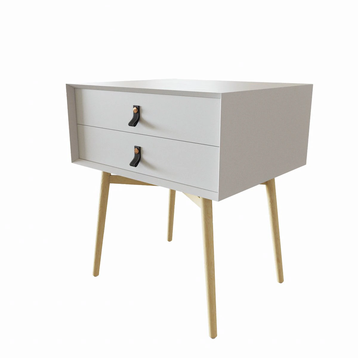 aparador moderno de meados do século Modelo 3D .c4d .max .obj .3ds .fbx .stl .blend