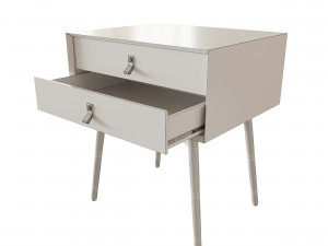 mid-century modern sideboard Modelo 3D