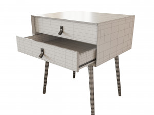 mid-century modern sideboard Modelo 3D