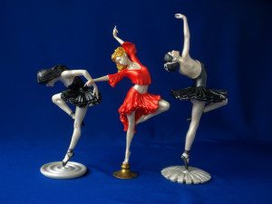 3d printable three ballerinas 3D Print Model
