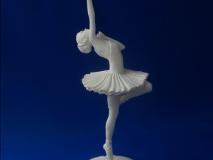 3d printable three ballerinas 3D 打印模型