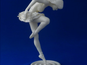 3d printable three ballerinas 3D 打印模型