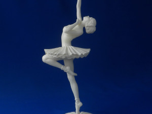 3d printable three ballerinas 3D 打印模型