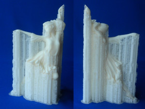 3d printable three ballerinas 3D 打印模型