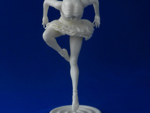 3d printable three ballerinas 3D 打印模型