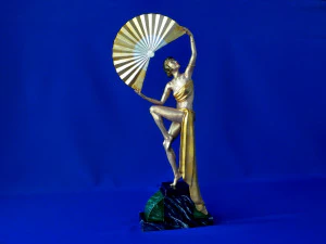 escultura art deco1 modelo imprimible en 3d Modelo de impresión 3D