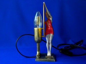 3d printable art deco lamp 1 3D 打印模型