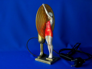 3d printable art deco lamp 1 3D 打印模型
