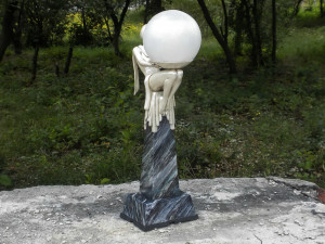 3d printable art deco lamp 3 3D Print Model