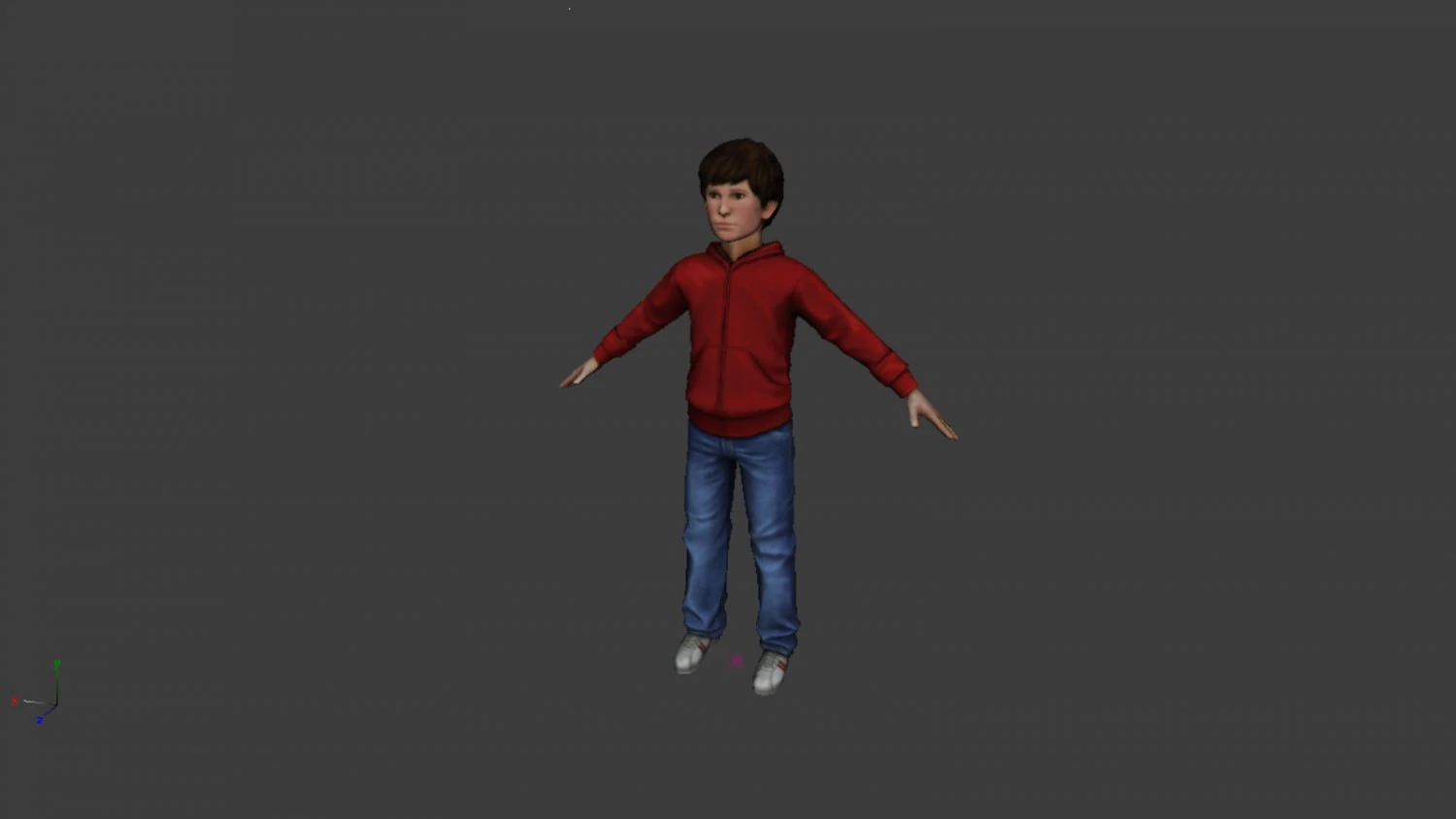 child 3D Model .c4d .max .obj .3ds .fbx .stl .blend 