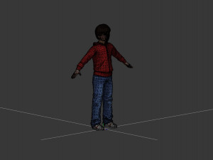 child Modello 3D
