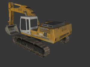 excavator 3D Model
