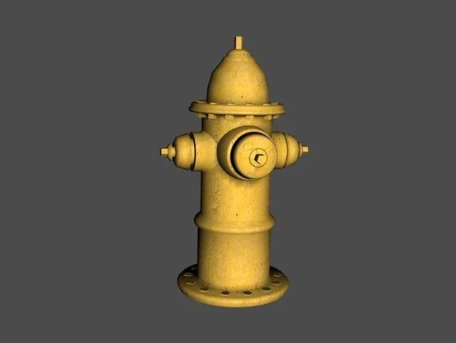fire hydrant 3D Model .c4d .max .obj .3ds .fbx .stl .blend 
