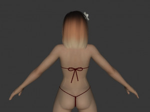 woman mg Model 3D