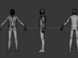 john wick hiqh poly Modelo 3D