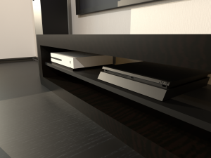 living room 3D Modell