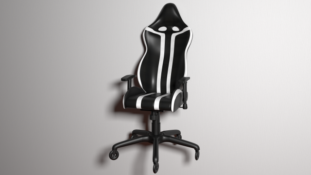 game chair 3Dモデル .c4d .max .obj .3ds .fbx .stl .blend 