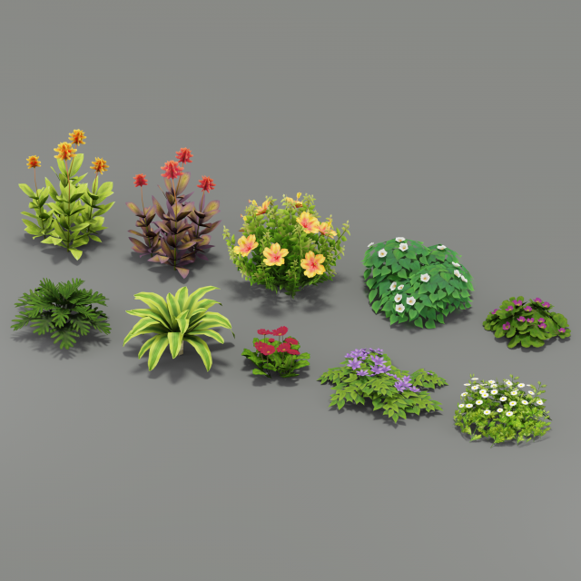 flower g01 Modelo 3D .c4d .max .obj .3ds .fbx .stl .blend 
