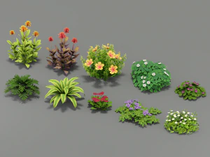 fleur g01 Modèle 3D