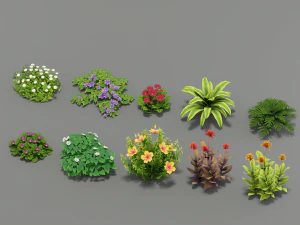 fleur g01 Modèle 3D