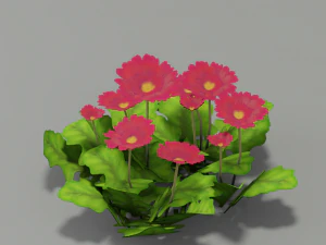 fleur g01 Modèle 3D