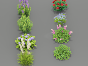 flower g02 3D 模型