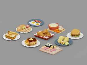 food g04 3Dモデル