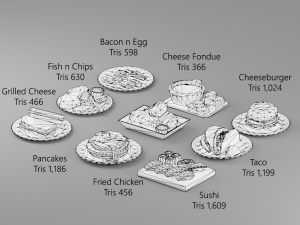 food g04 Model 3D