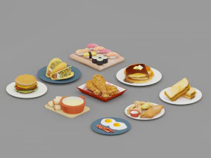 food g04 3D Model