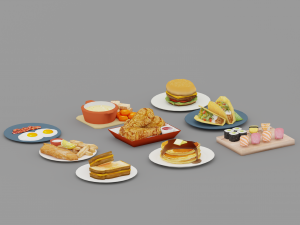 food g04 Model 3D