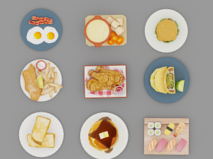 food g04 Model 3D