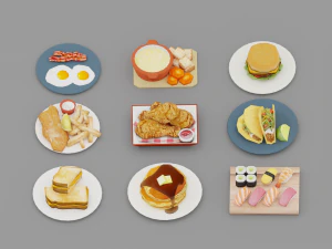 food g04 3D Model