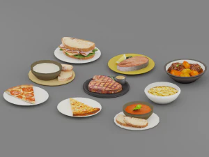 nourriture g05 Modèle 3D