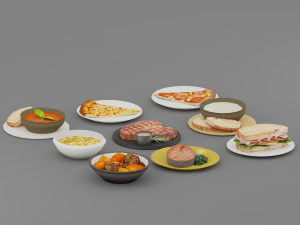 food g05 3Dモデル