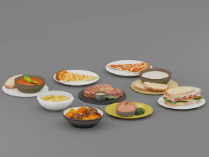 comida g05 Modelo 3D