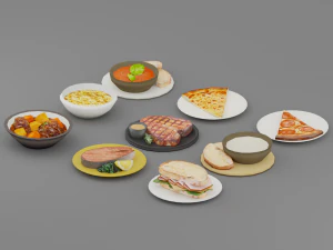 comida g05 Modelo 3D