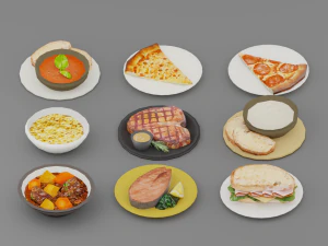 comida g05 Modelo 3D