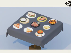 comida g05 Modelo 3D