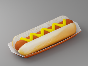 hot dog g06 3D Model