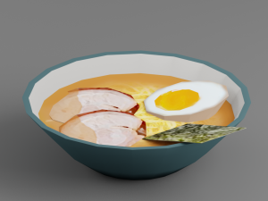 ramen g07 3Dモデル