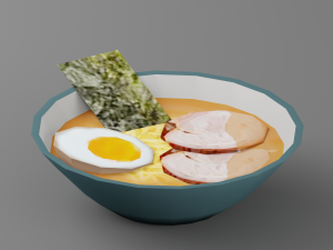 ramen g07 3Dモデル