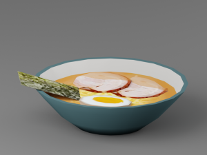 ramen g07 3Dモデル